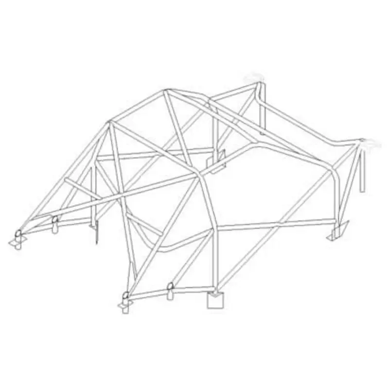 Top Vente Arceau Multipoints Custom Cages à Souder pour Peugeot 306 F2 - FIA