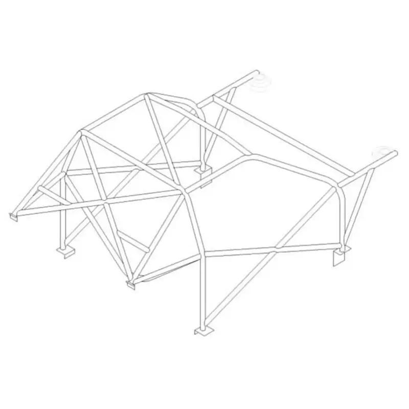 Arceau Multipoints Custom Cages à Souder pour Seat Ibiza MK2 - FIA (T45) Bon Plan