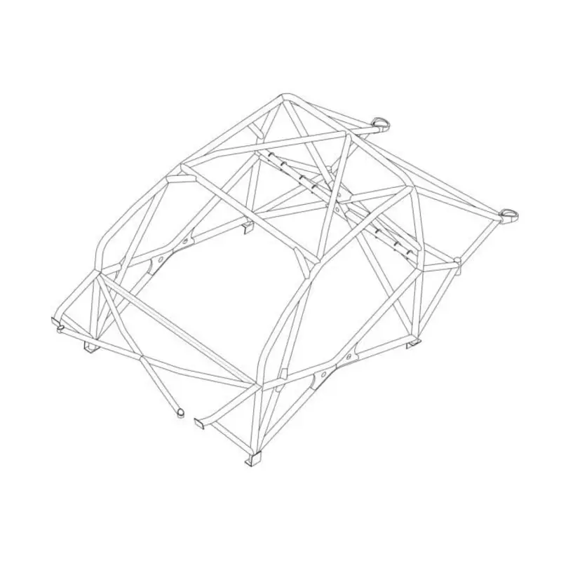 Arceau Multipoints Custom Cages à Souder pour Subaru Impreza VAB - FIA Livraison Gratuite