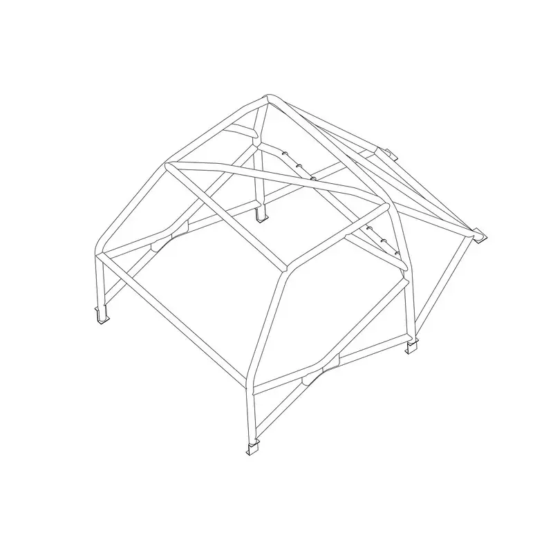 Arceau Multipoints Custom Cages à Souder pour Triumph Dolomite Sprint - FIA Bon Plan