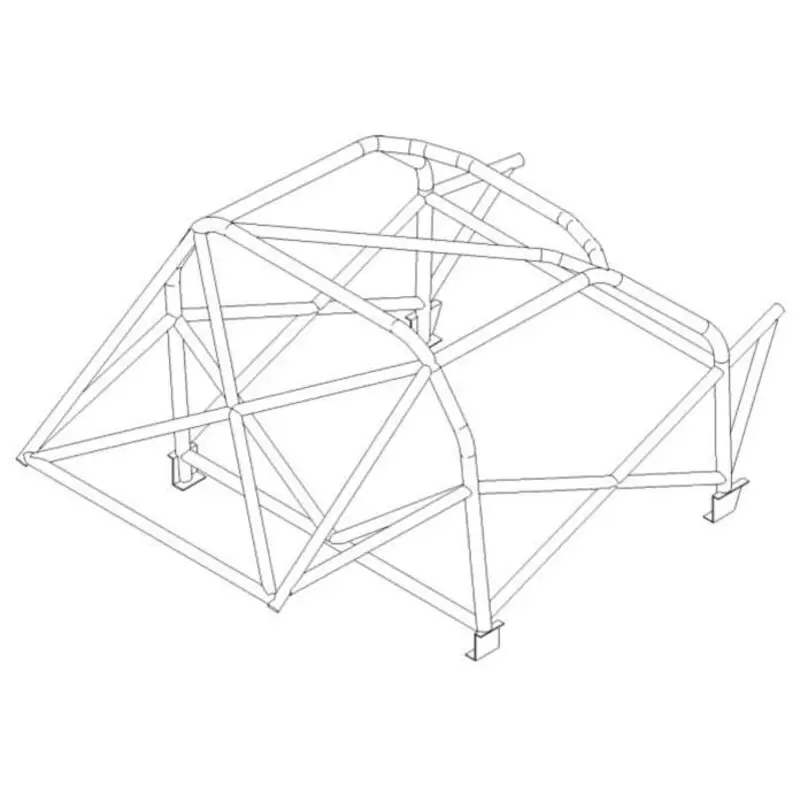 Petit Prix Arceau Multipoints Custom Cages à Souder pour Volkswagen Golf 4 - FIA (T45)
