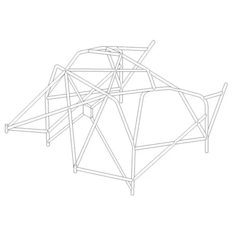 Arceau Multipoints Custom Cages à Souder pour Volkswagen Golf 5 - FIA Must-Have