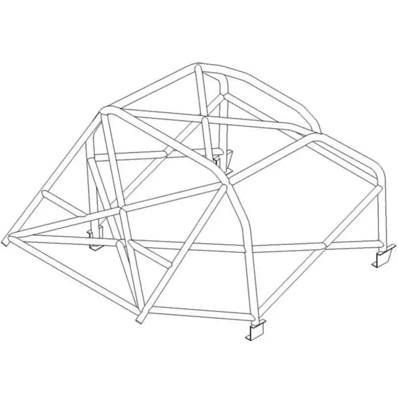 Arceau Historique Custom Cages à Souder pour Ford Mustang Notchback - FIA Acheter Direct