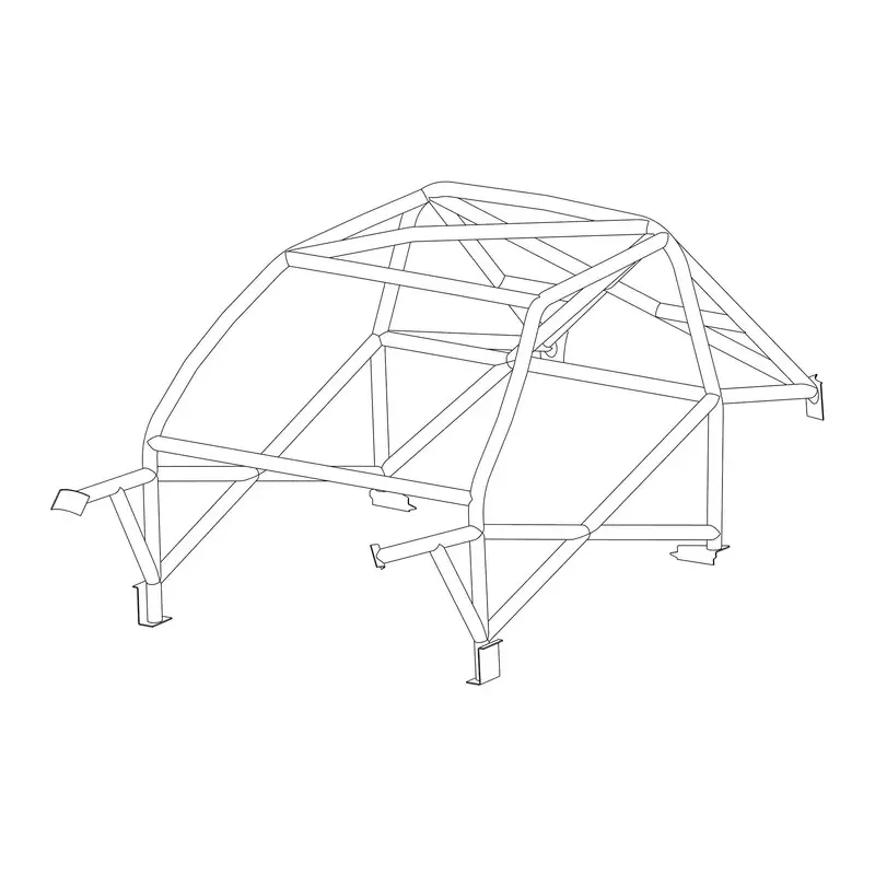 Arceau Multipoints Custom Cages à Souder pour BMW E30, dont M3 - FIA (T45) Achetez Aujourd’hui