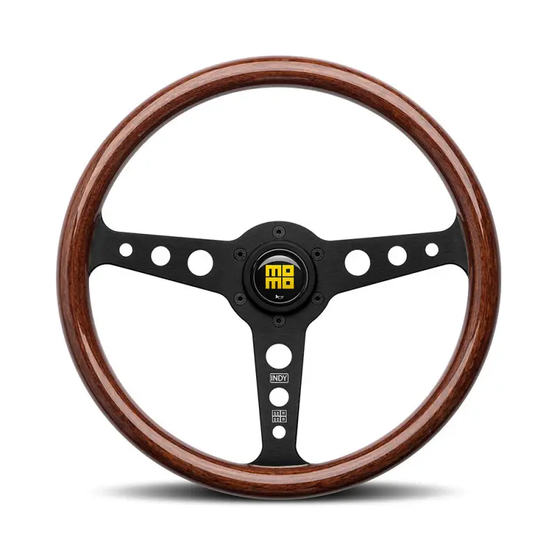 Petit Prix Volant Momo Indy Heritage Tulipé (37 mm), Bois, Branches Noires - 35 cm
