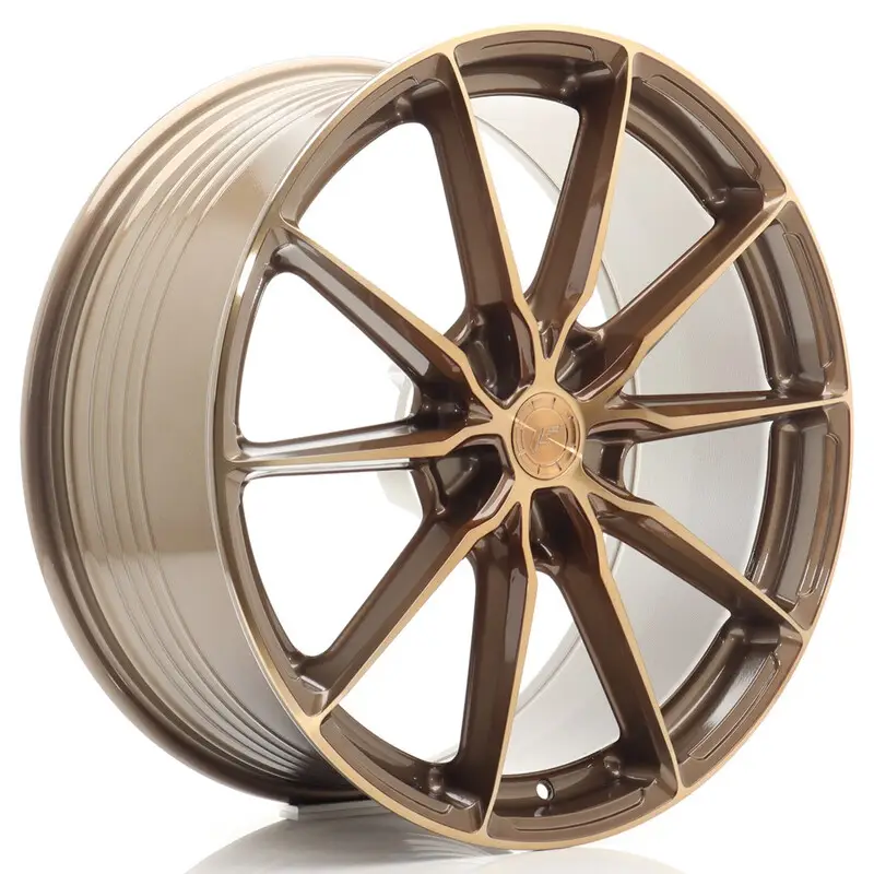 Japan Racing JR-37 Extreme Concave 21x10" (5 trous - sur mesure) ET10-64, Bronze Livraison Gratuite