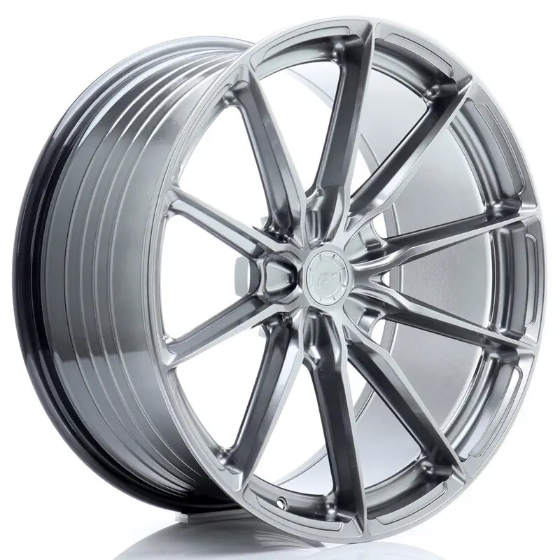 Retour Gratuit Japan Racing JR-37 Extreme Concave 21x11" (5 trous - sur mesure) ET11-55, Hyper Black