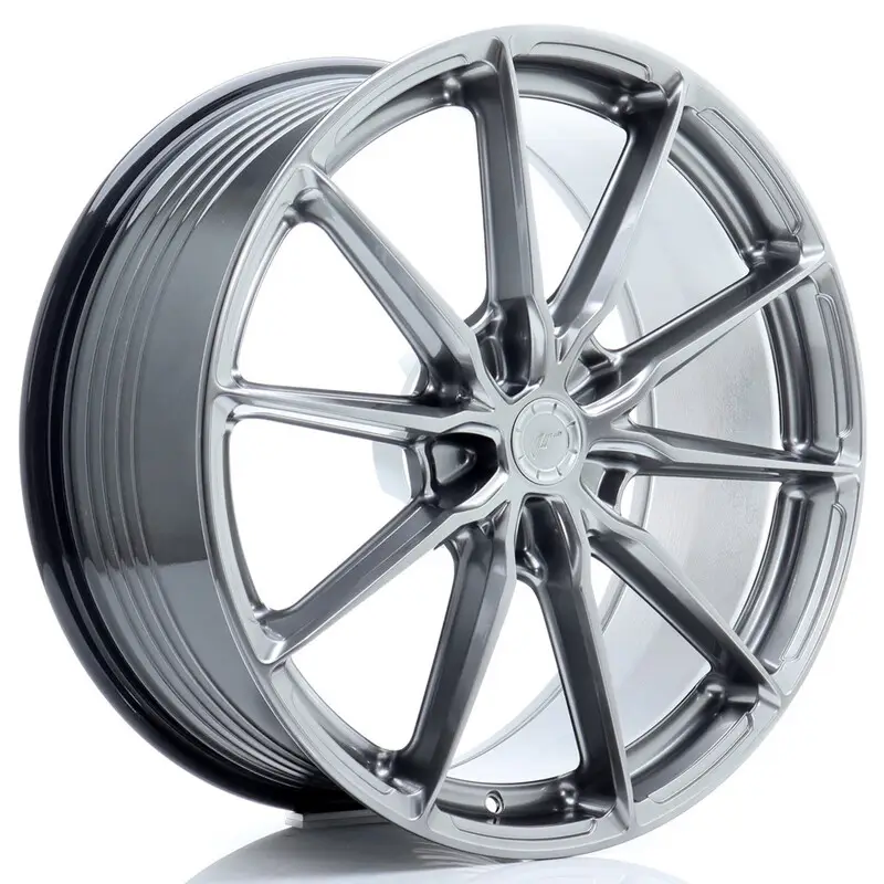 Petit Prix Japan Racing JR-37 Extreme Concave 21x9.5" (5 trous - sur mesure) ET10-58, Hyper Black