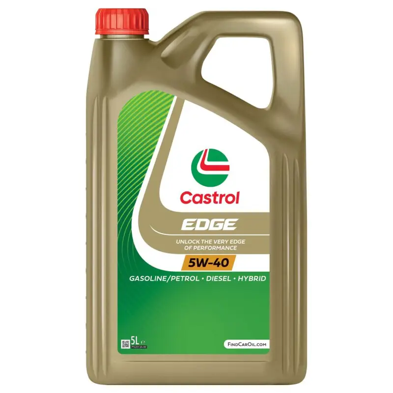 5L Huile Moteur Castrol Edge 5W40 Réduction