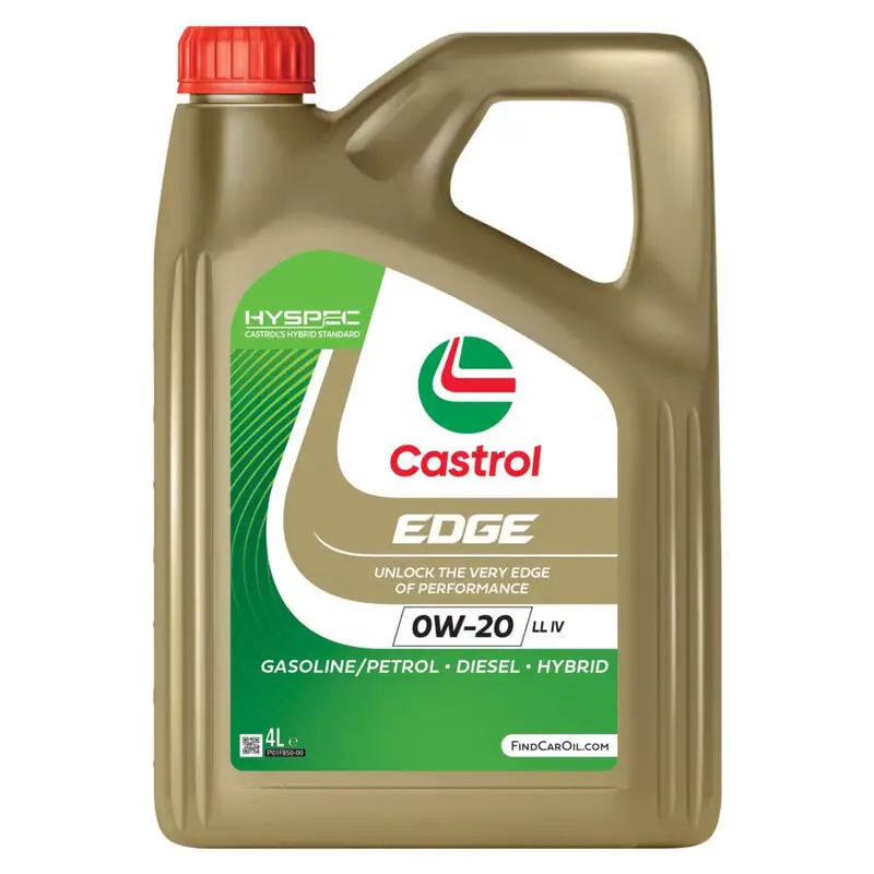 Top Vente 4L Huile Moteur Castrol Edge 0W20 LL IV