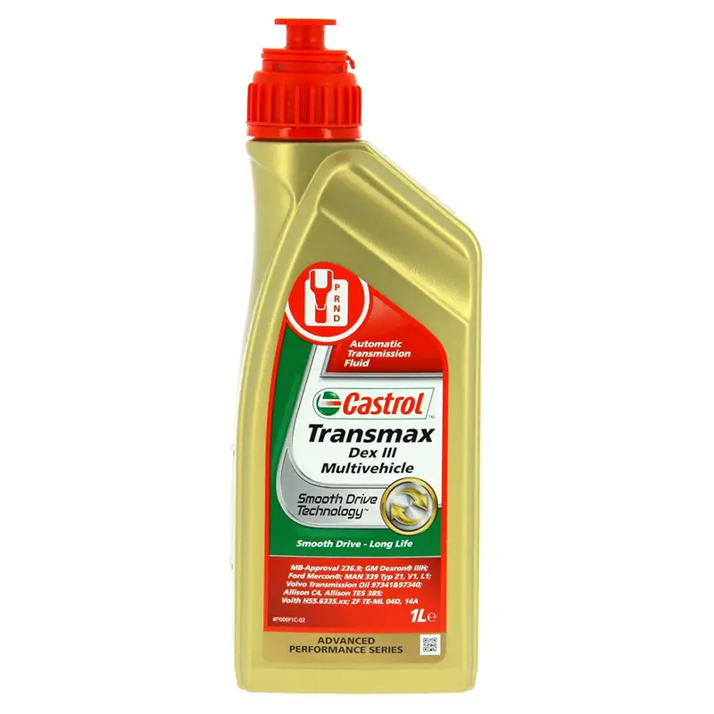 Expédié Aujourd’hui Huile de Boîte Auto Castrol Transmax Dex III Multivehicle (1L)