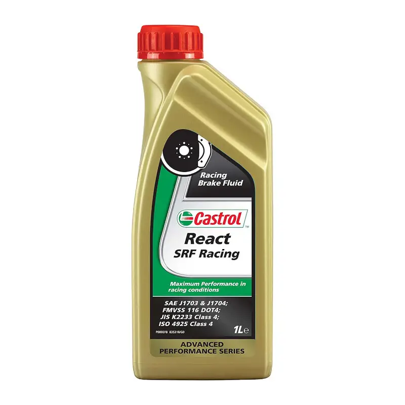 Liquide de Freins Castrol React SRF Racing (1L) Nouvelle Collection