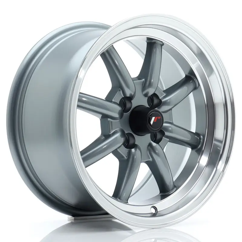 Japan Racing JR-19 15x8" 4x100 ET20, Gunmetal Haute Qualité