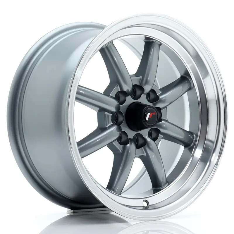 Japan Racing JR-19 15x8" 4x100/108 ET20, Gunmetal Dernière Chance