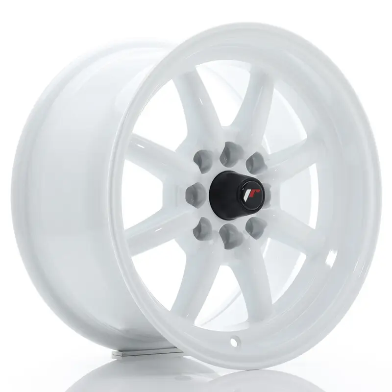 Japan Racing JR-19 15x8" 4x100/114.3 ET20, Blanc Bon Plan