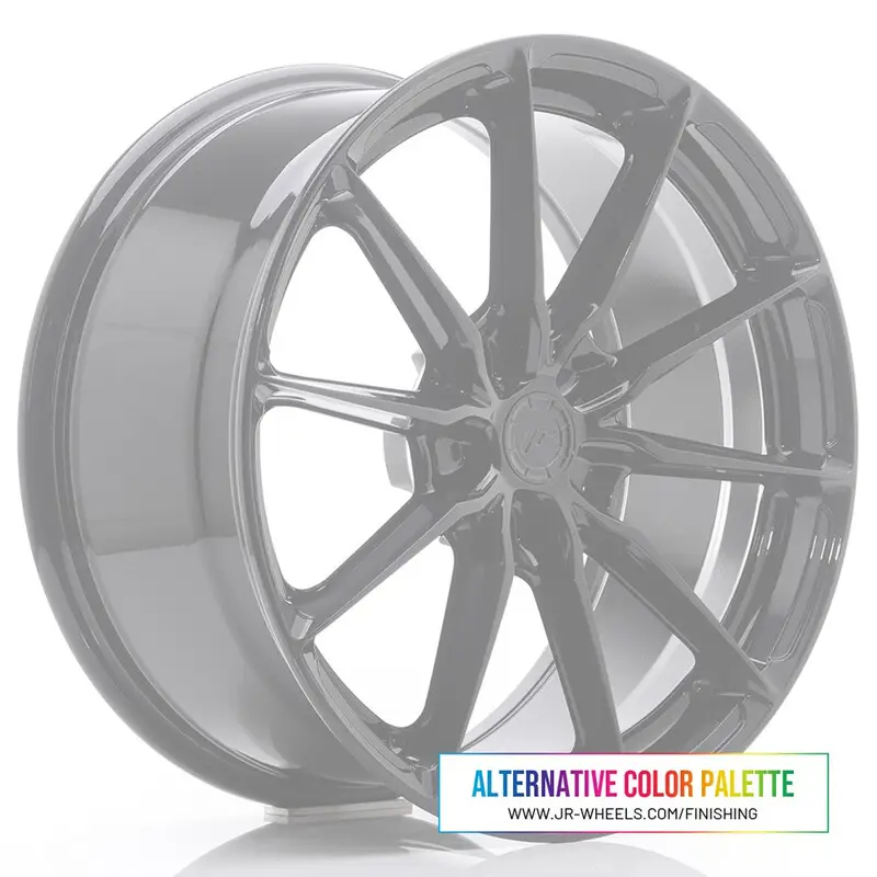 Promotion Saisonnière Japan Racing JR-37 19x8.5" (5 trous - sur mesure) ET20-45, Couleur Personnalisée