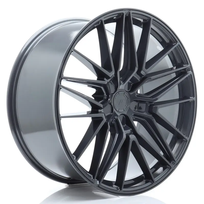 Livraison Gratuite Japan Racing JR-38 22x10.5" (5 trous - sur mesure) ET10-46, Hyper Gray