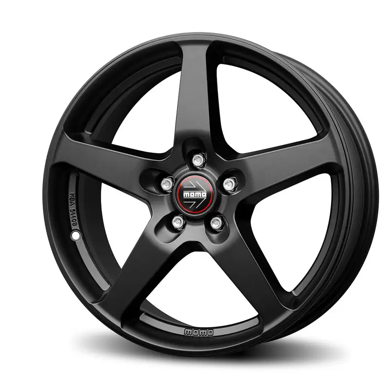 Momo Five 17x7" 5x112 ET35, Noir Mat Livraison Gratuite