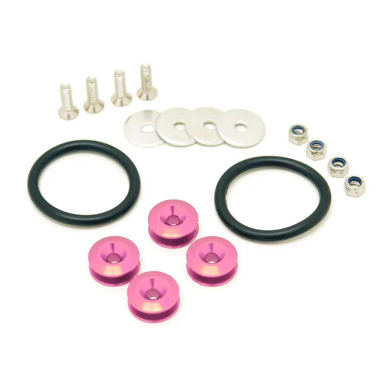 Kit Elastiques de Fixation Rapide de Pare-Chocs, Roses Nouvel Arrivage
