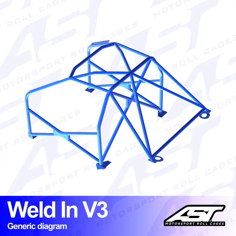 Arceau 8 Points à Souder AST Rollcages V3 pour Toyota Altezza Solde