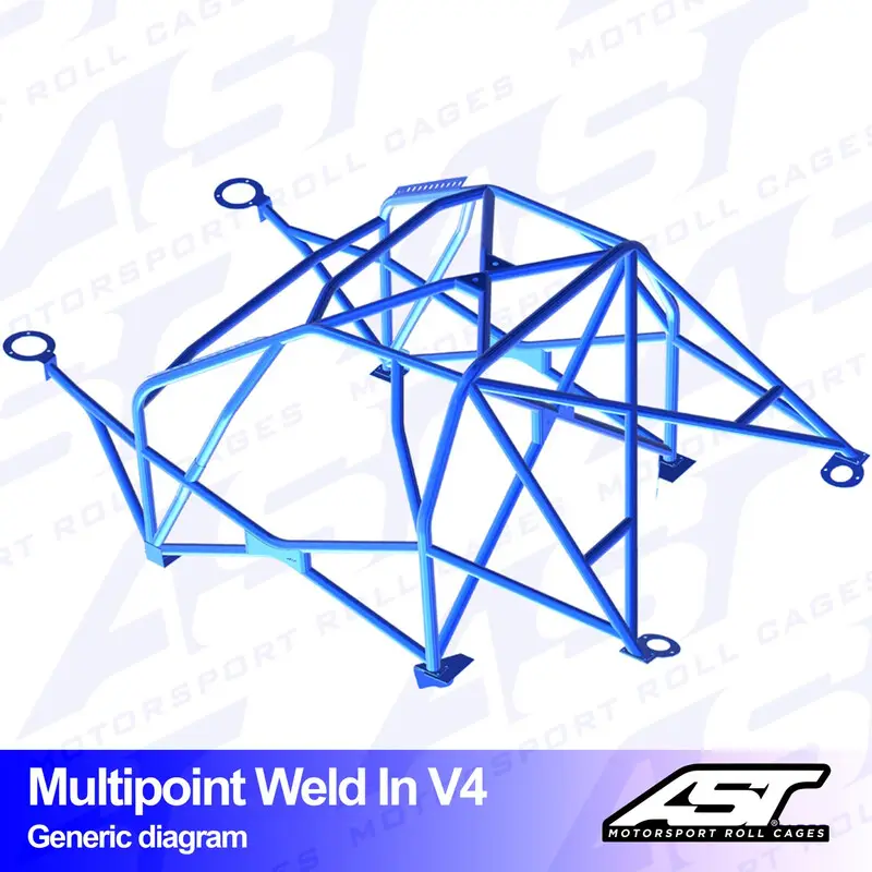 Marque Arceau 10 Points à Souder AST Rollcages V4 pour BMW Z3