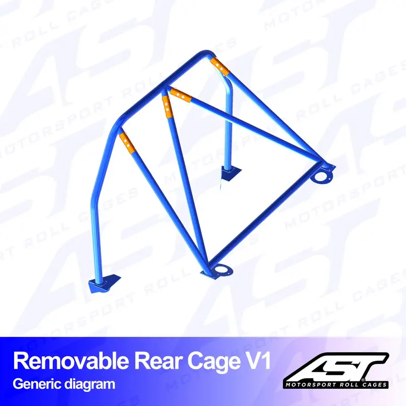 Affaire À Saisir Demi-Arceau à Boulonner AST Rollcages V1 Démontable pour Porsche Boxster (986)