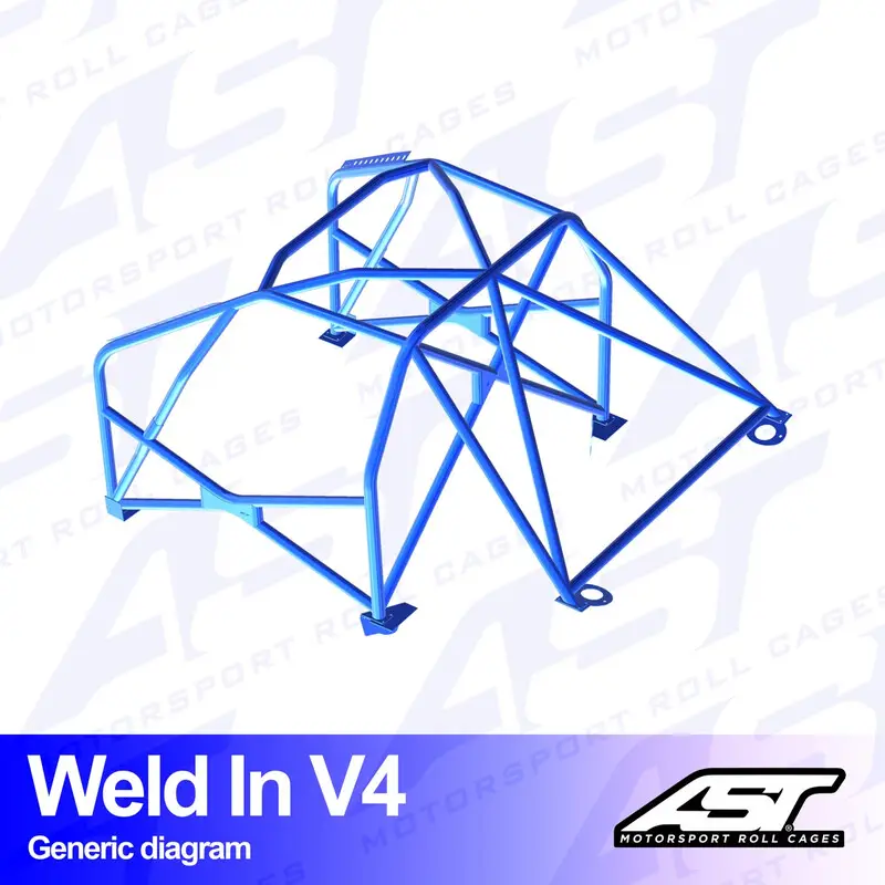 Expédié Aujourd’hui Arceau 8 Points à Souder AST Rollcages V4 pour Porsche Boxster (986)