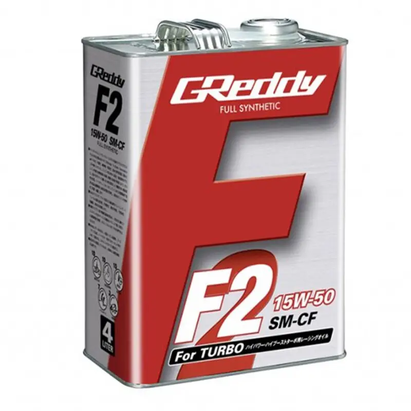 Prix Cassé 4L Huile Moteur Greddy F2 15W50 SM-CF