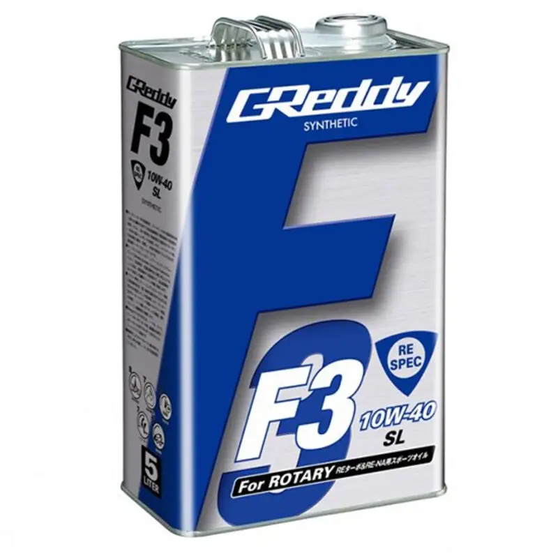 Usine Directe 5L Huile Moteur Rotatif Greddy F3 RE-Spec 10W40 SL