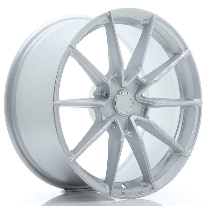 Meilleure Vente Japan Racing SL-02 Super Light 18x8.5" (5 trous - sur mesure) ET20-45, Gris Argenté / Poli