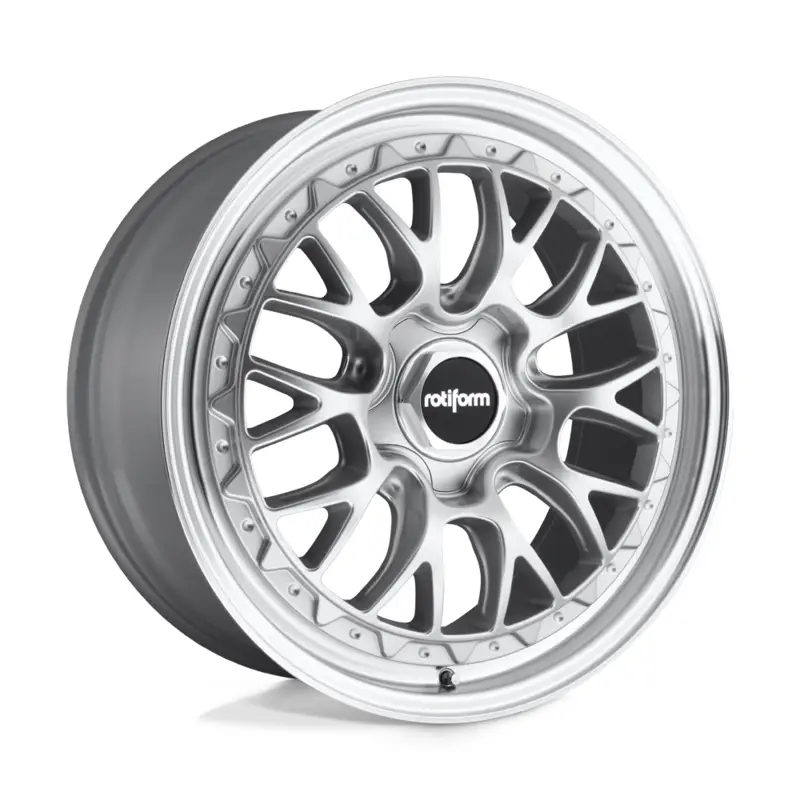 Expédition Rapide Rotiform LSR 19X8.5 5x112 ET35, Gris Argenté Poli