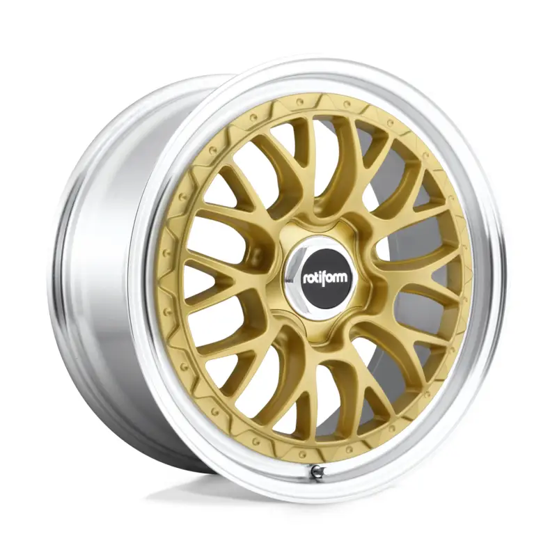Rotiform LSR 19X8.5 5x112 ET45, Doré Mat Poli Bon Plan
