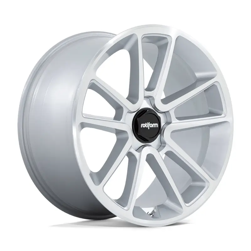 Rotiform BTL 21X10.5 5x112 ET38, Gris Argenté Poli Marque