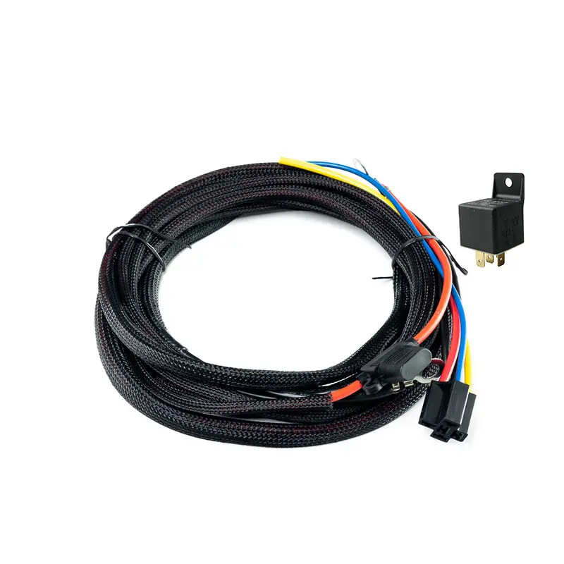 Vente Flash Kit Câblage Type Courant Fort Universel Deatschwerks pour Pompe à Essence