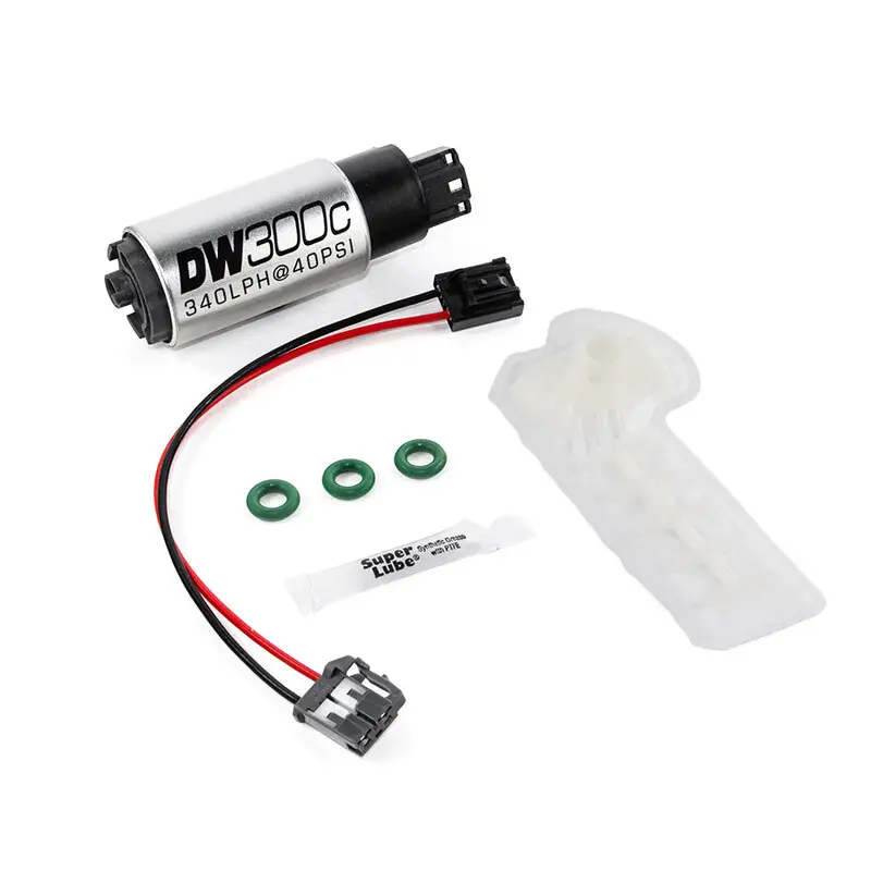 Pompe à Essence Deatschwerks DW300 340 L/h E85 pour Subaru Forester (97-07), Impreza GC, GD (93-07), Legacy GT (90-99, 05-07) Nouvelle Collection