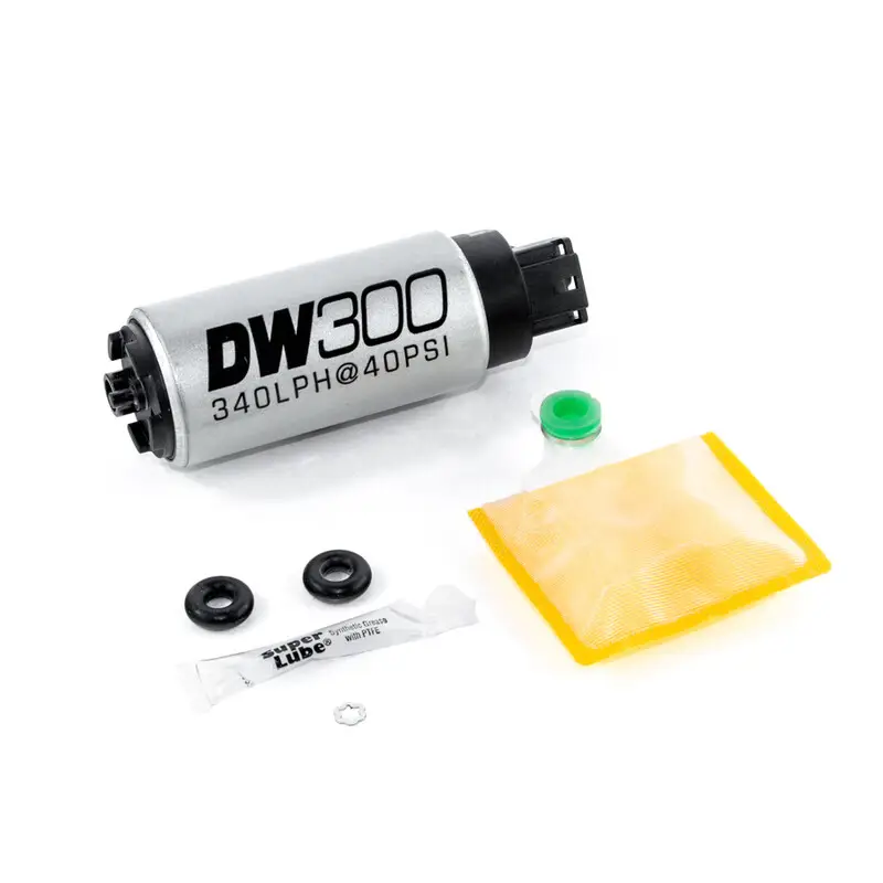 Offre Exclusive Pompe à Essence Deatschwerks DW300 340 L/h E85 pour Lancer Evo 8 & 9, Mitsubishi Eclipse 4WD (95-98)