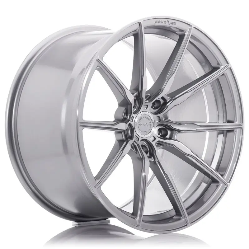 Concaver CVR4 21x10.5" (5 trous - sur mesure) ET0-10, Titane Top Vente