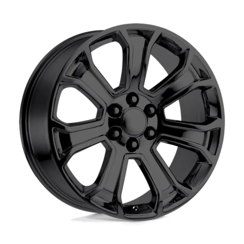 Performance Replicas PR166 22X9 6x139.7 ET24, Noir Brillant Offre Limitée