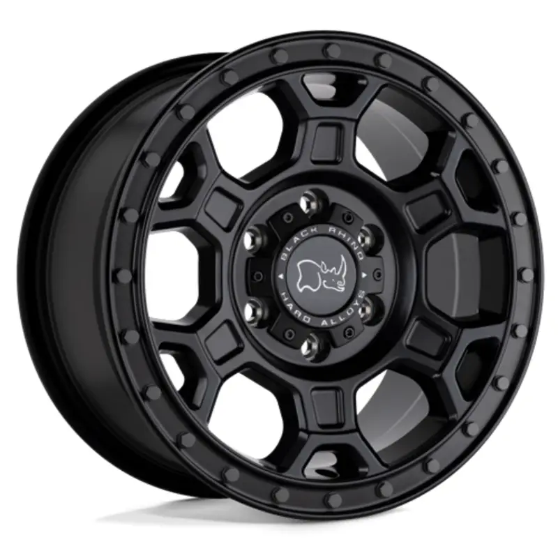 Black Rhino Midhill 16x8 6x130 ET45, Noir Mat Promotion