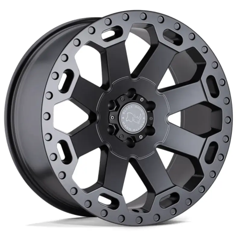 Commander Vite Black Rhino Warlord 17X8 5x114.3 ET35, Gunmetal Mat