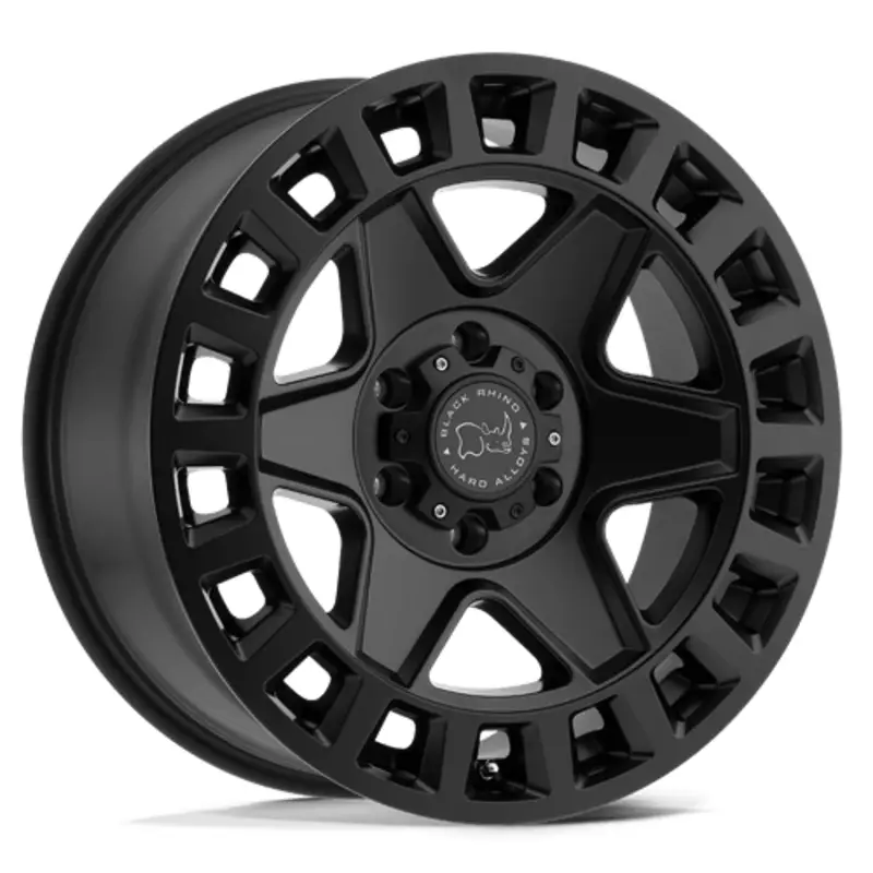 Réduction Black Rhino York 17X8 6x130 ET52, Noir Mat