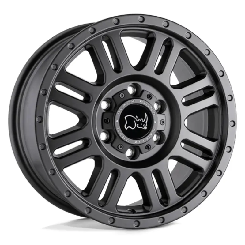 Seulement Aujourd’hui Black Rhino Yellowstone 17x8 5x130 ET45, Gunmetal Mat