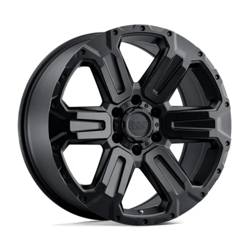 Achat Immédiat Black Rhino Wanaka 17X8.5 5x127 ET35, Noir Mat