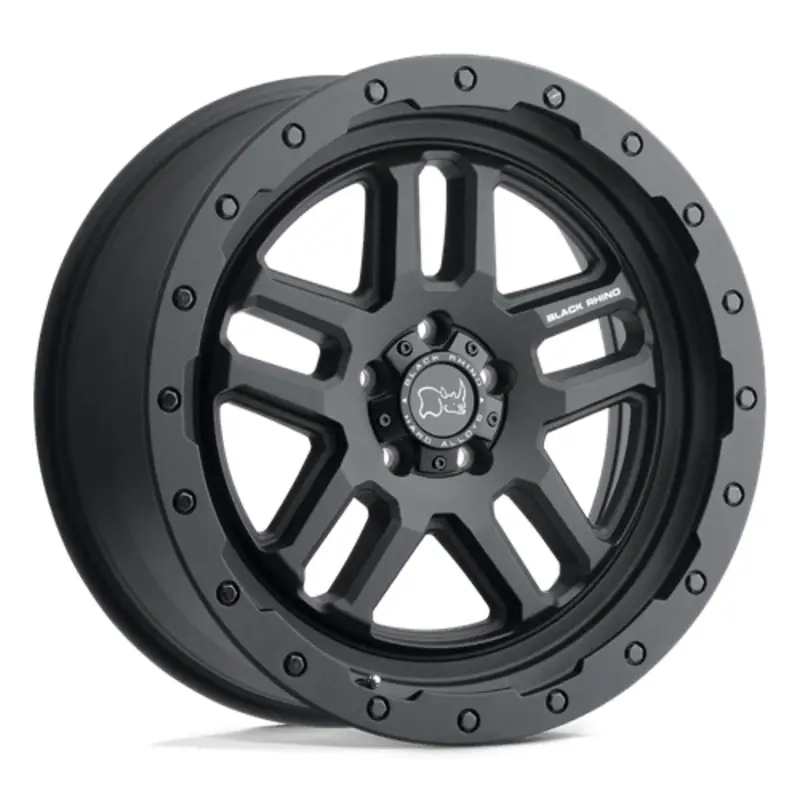 Bon Plan Black Rhino Barstow 18x8 5x127 ET30, Noir Texturé
