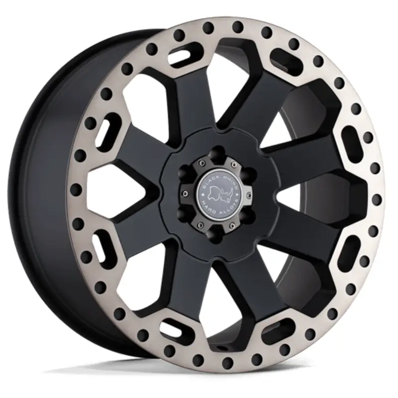 Black Rhino Warlord 18X8 6x130 ET52, Noir Mat Produit De Marque