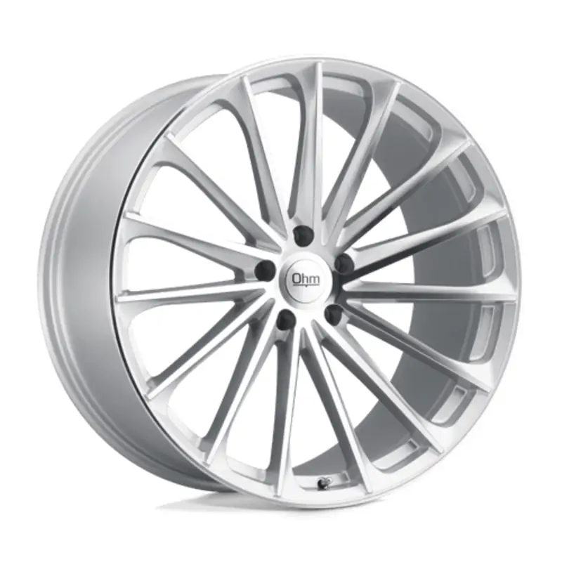 OHM Proton 20X10 5x120 ET35, Gris Argenté, Branches Polies Nouvel Arrivage