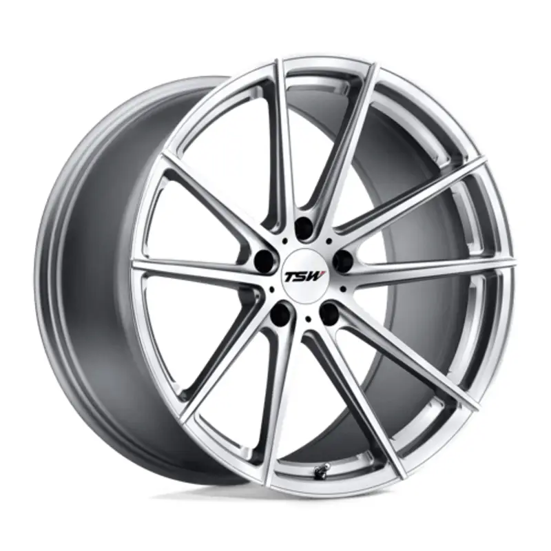 Meilleure Vente TSW Bathurst 20X9 5x114.3 ET20, Gris Argenté, Branches Polies