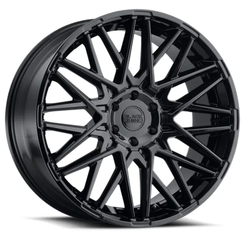 Black Rhino Morocco 20X9 6x139.7 ET40, Noir Brillant Bon Marché