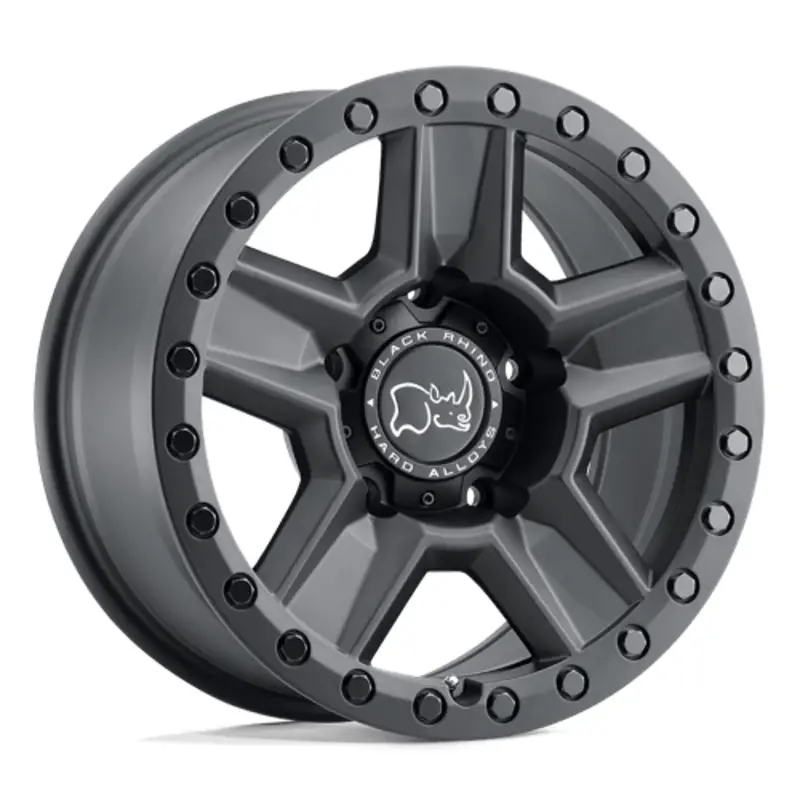 Dernière Chance Black Rhino Ravine 20x9 5x127 ET35, Noir Mat