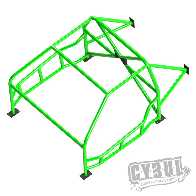 Meilleur Choix Arceau Multipoints à Souder Cybul V3 Nascar pour Nissan 200SX S13